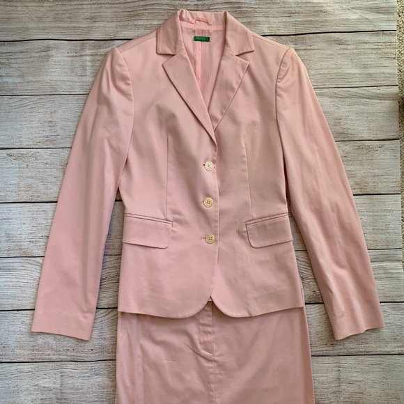 United Colors of Benetton Blazer & Skirt Suit Set - Picture 4 of 16